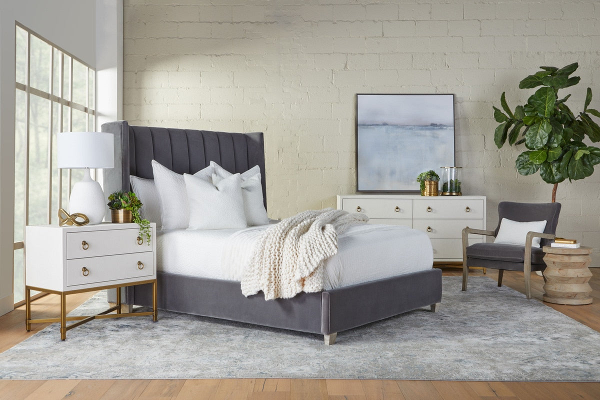 Strand Shagreen 2-drawer Nightstand from Essentials For Living - Luna Furniture