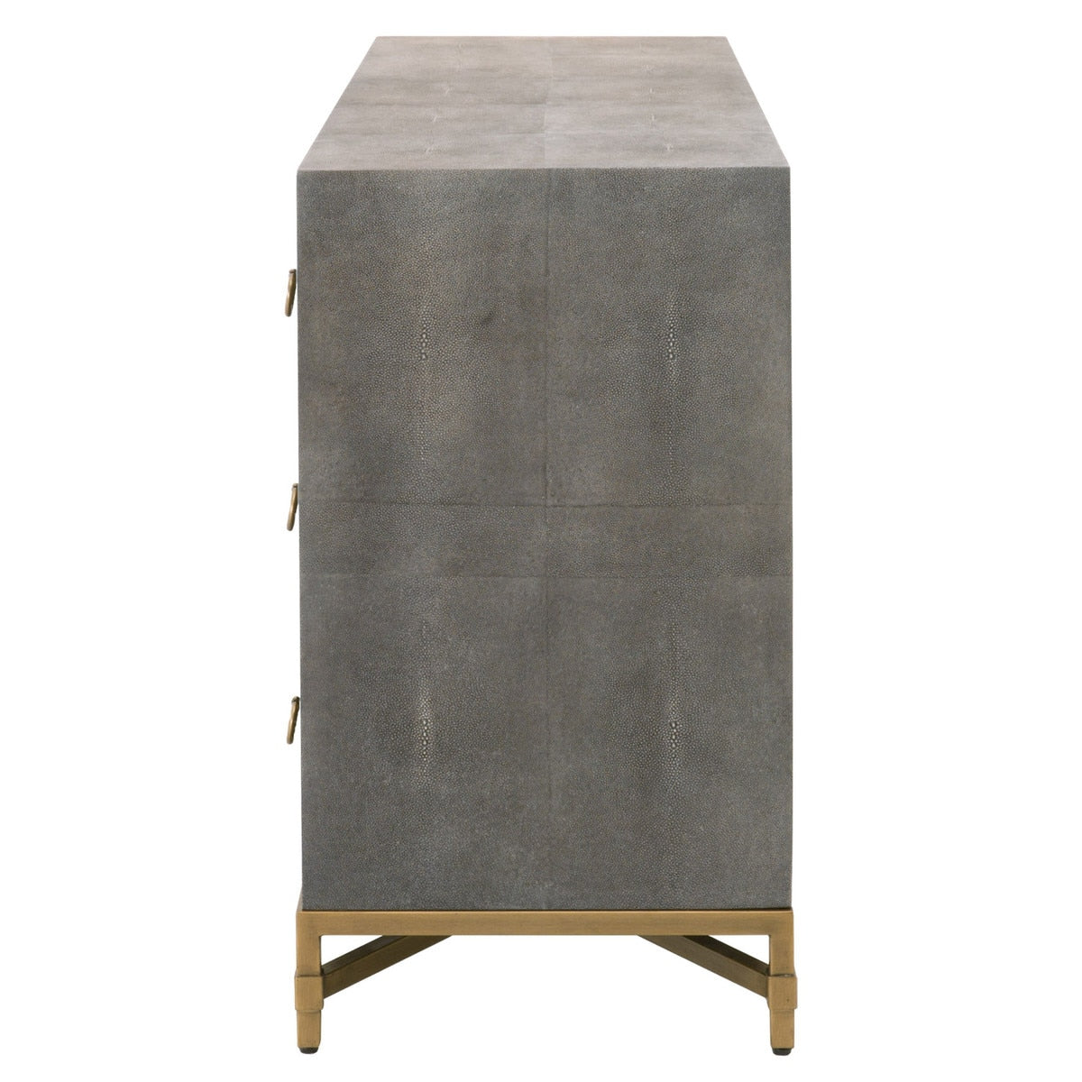Strand Shagreen 6-drawer Double Dresser from Essentials For Living - Luna Furniture