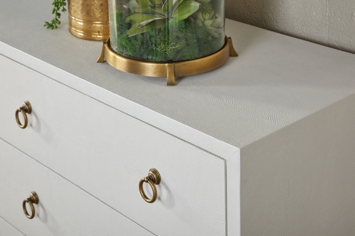 Strand Shagreen 6-drawer Double Dresser from Essentials For Living - Luna Furniture