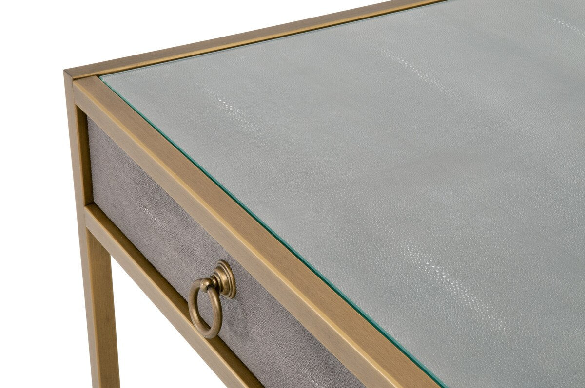 Strand Shagreen Desk from Essentials For Living - Luna Furniture