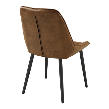 Strata Brown Dining Side Chair, Set of 2 from Homelegance - Luna Furniture