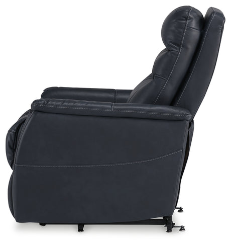 Strawbill Sapphire Power Lift Recliner from Ashley Furniture - Luna Furniture
