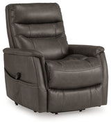 Strawbill Shadow Power Lift Recliner from Ashley Furniture - Luna Furniture
