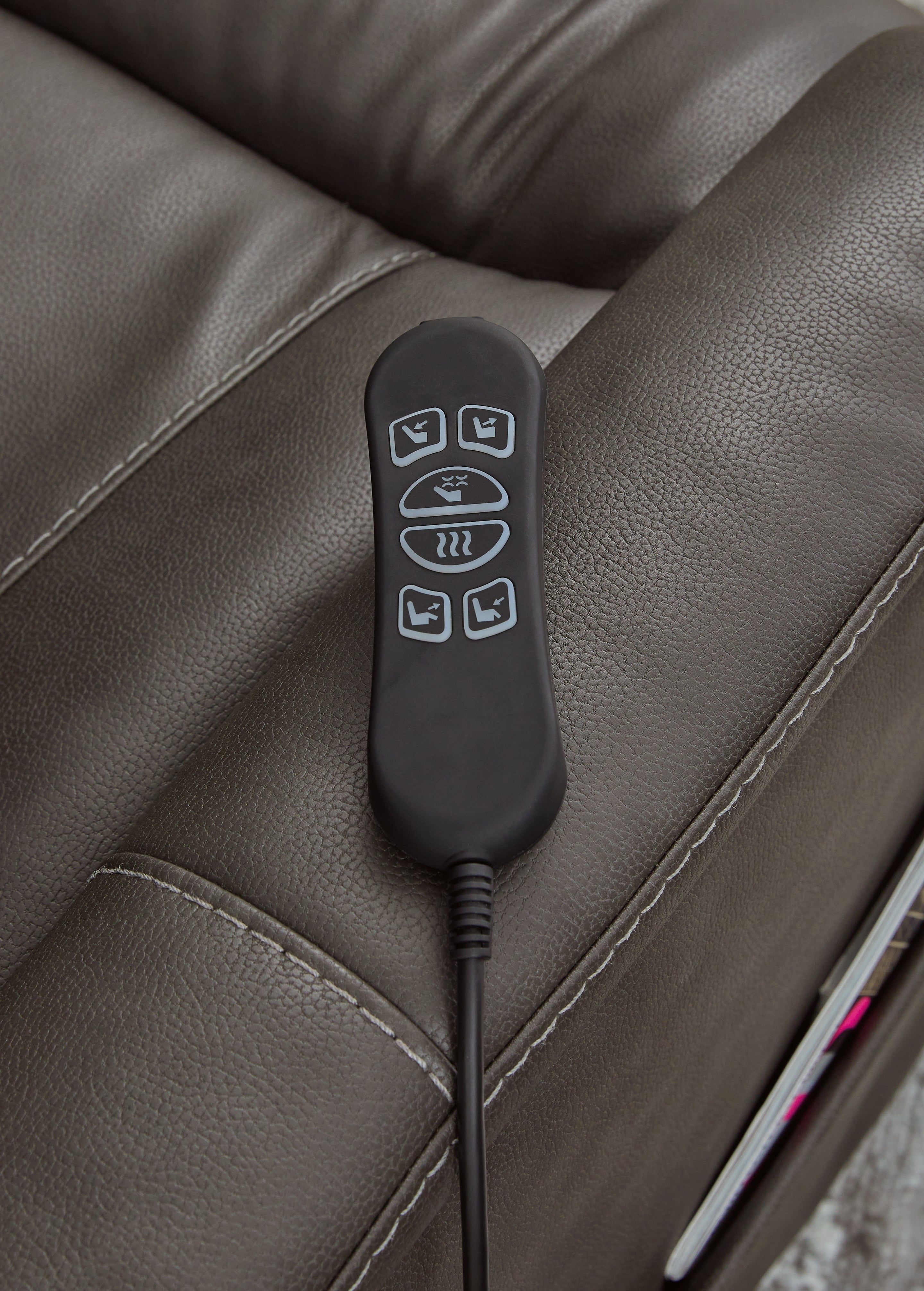 Strawbill Shadow Power Lift Recliner - Luna Furniture