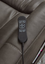 Strawbill Shadow Power Lift Recliner from Ashley Furniture - Luna Furniture