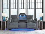 Studio Cave Steel Power Reclining Sofa from Ashley Furniture - Luna Furniture
