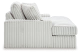 Stupendous Alloy 3-Piece Sectional and Oversized Chaise from Ashley Furniture - Luna Furniture