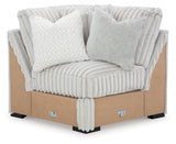 Stupendous Alloy 3-Piece Sectional and Oversized Chaise from Ashley Furniture - Luna Furniture