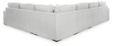 Stupendous Alloy 4-Piece Sectional with Ottoman from Ashley Furniture - Luna Furniture