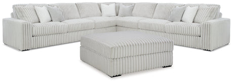 Stupendous Alloy 5-Piece Sectional with Ottoman from Ashley - Luna Furniture