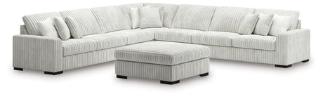 Stupendous Alloy 5-Piece Sectional with Ottoman from Ashley - Luna Furniture