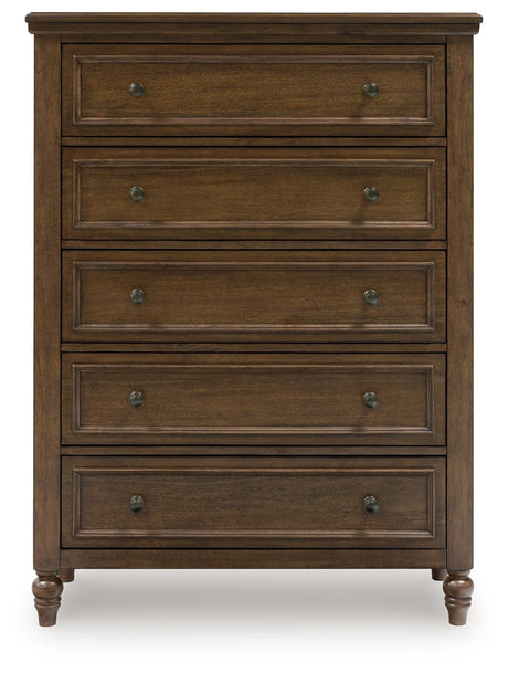 Sturlayne Brown Upholstered Panel Bedroom Set from Ashley - Luna Furniture