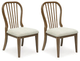 Sturlayne Brown Dining Chair (Set of 2) from Ashley - Luna Furniture