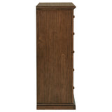 Sumerlin Medium Brown 6-Drawer Bedroom Chest from Coaster - Luna Furniture