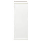Sumerlin White 6-Drawer Bedroom Chest from Coaster - Luna Furniture