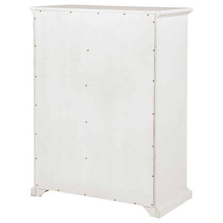 Sumerlin White 6-Drawer Bedroom Chest from Coaster - Luna Furniture