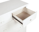 Sumerlin White 6-Drawer Bedroom Chest from Coaster - Luna Furniture