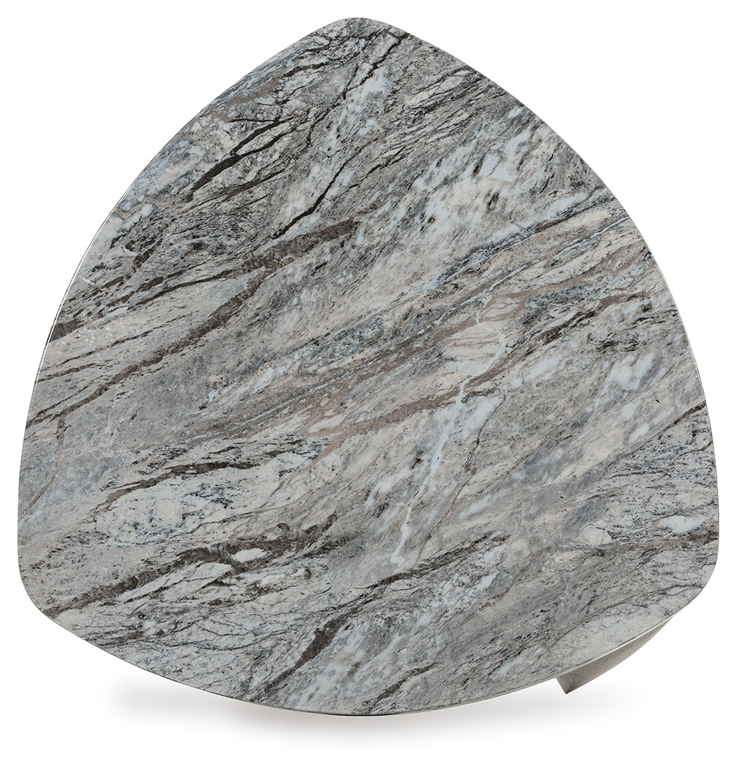 Surmour Gray/Brown End Table from Ashley - Luna Furniture