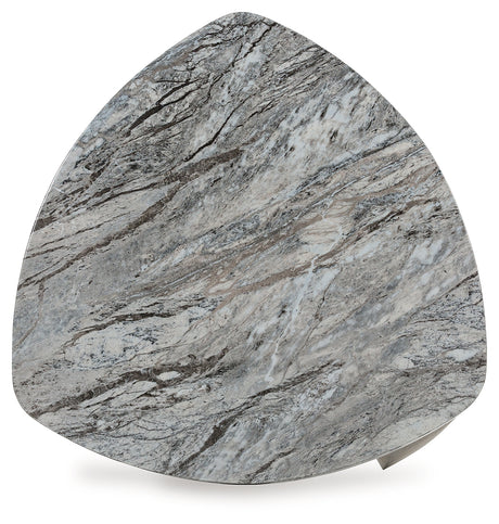 Surmour Gray/Brown End Table from Ashley - Luna Furniture