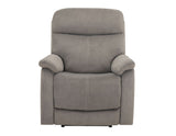 Surrey Taupe Vegan Leather Power Recliner from Steve Silver - Luna Furniture