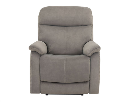 Surrey Taupe Vegan Leather Power Recliner from Steve Silver - Luna Furniture