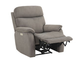 Surrey Taupe Vegan Leather Power Recliner from Steve Silver - Luna Furniture