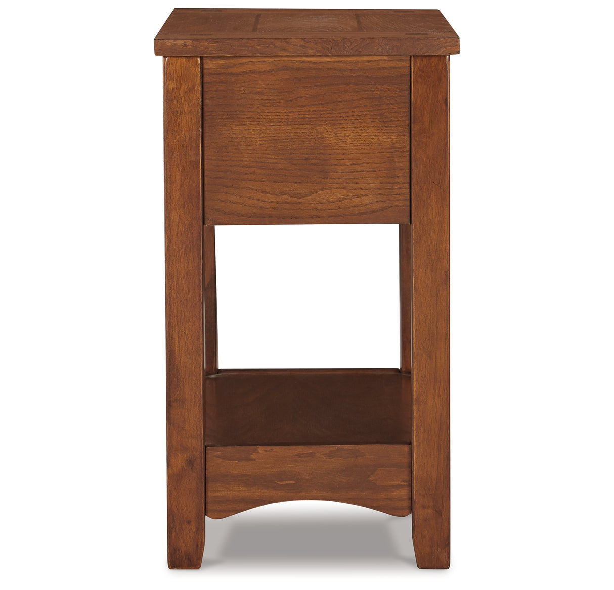Breegin Brown Chairside End Table from Ashley - Luna Furniture