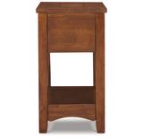 Breegin Brown Chairside End Table from Ashley - Luna Furniture