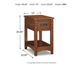 Breegin 2 End Tables in Brown from Ashley - Luna Furniture
