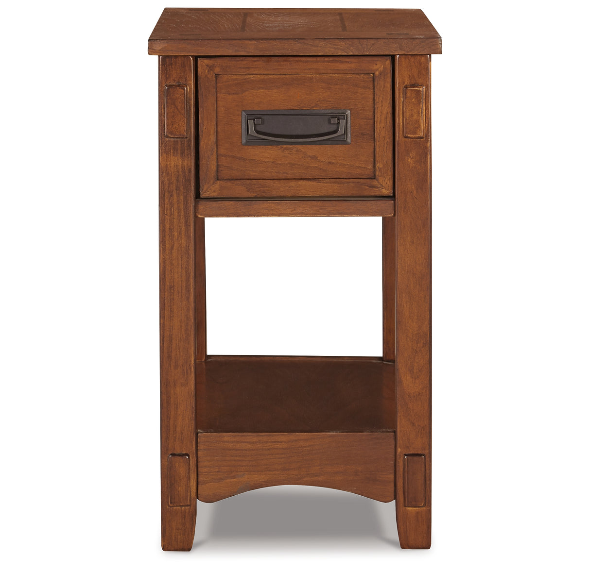 Breegin Brown Chairside End Table from Ashley - Luna Furniture