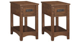 Breegin 2 End Tables in Brown from Ashley - Luna Furniture