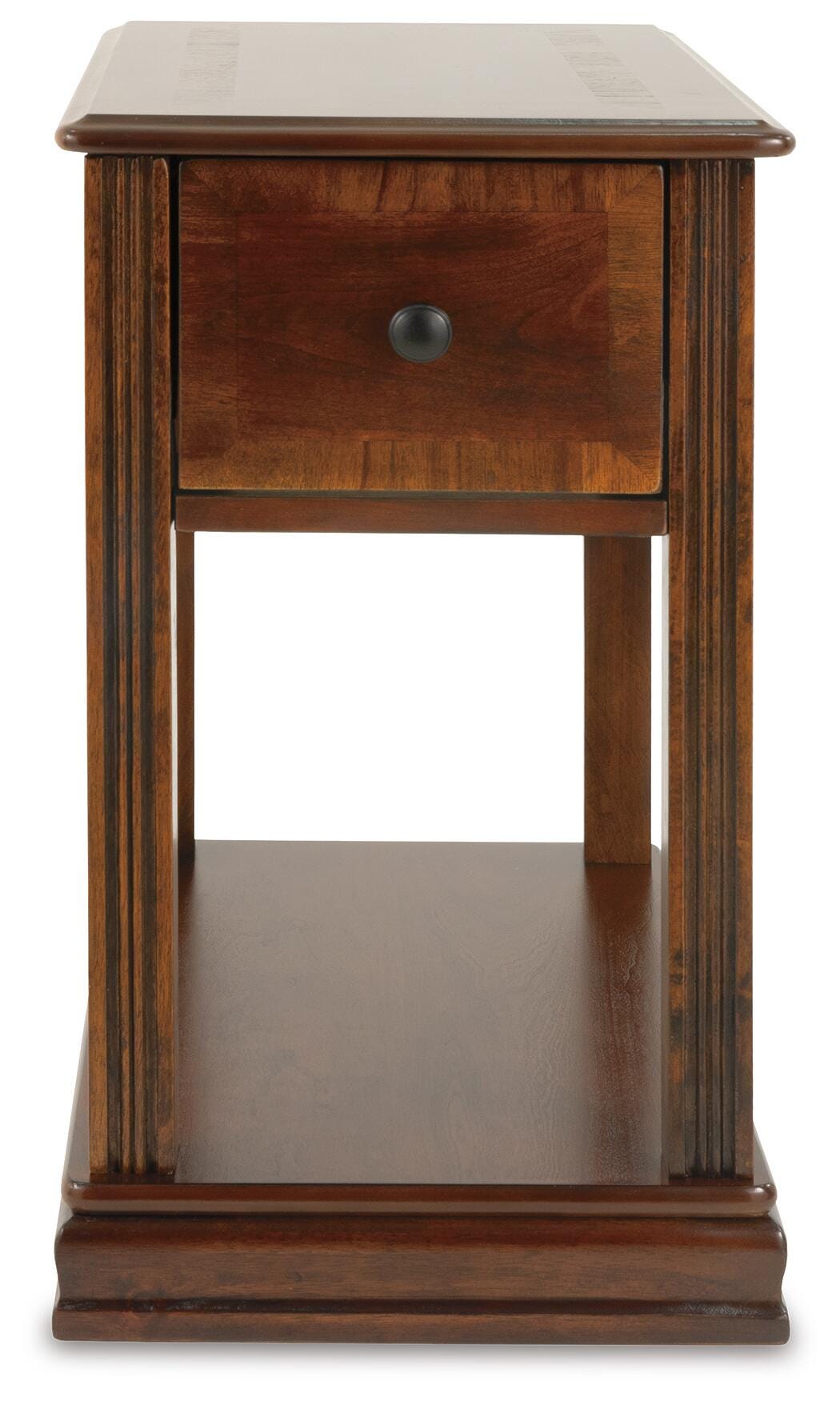 Breegin Brown Chairside End Table from Ashley - Luna Furniture