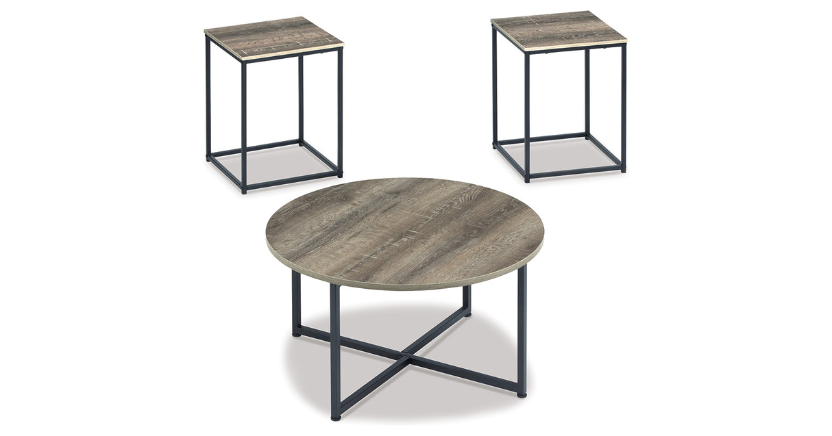 Wadeworth Two-tone Table from Ashley Furniture - Luna Furniture