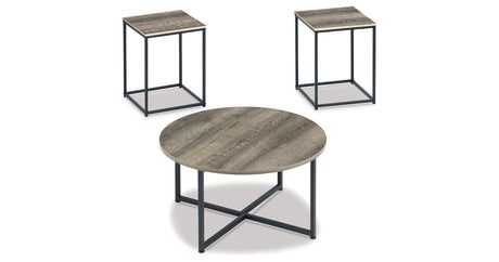 Wadeworth Two-tone Table from Ashley Furniture - Luna Furniture