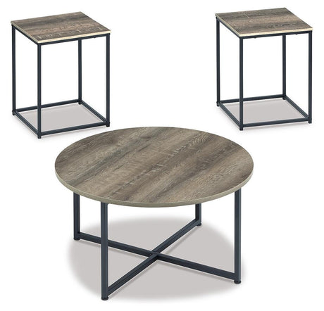 Wadeworth Two-tone Table from Ashley Furniture - Luna Furniture