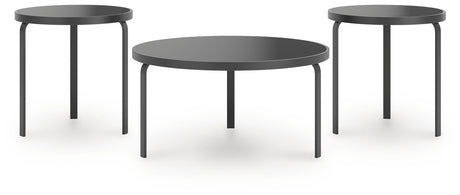 Dorylin Black Table (Set of 3) from Ashley - Luna Furniture