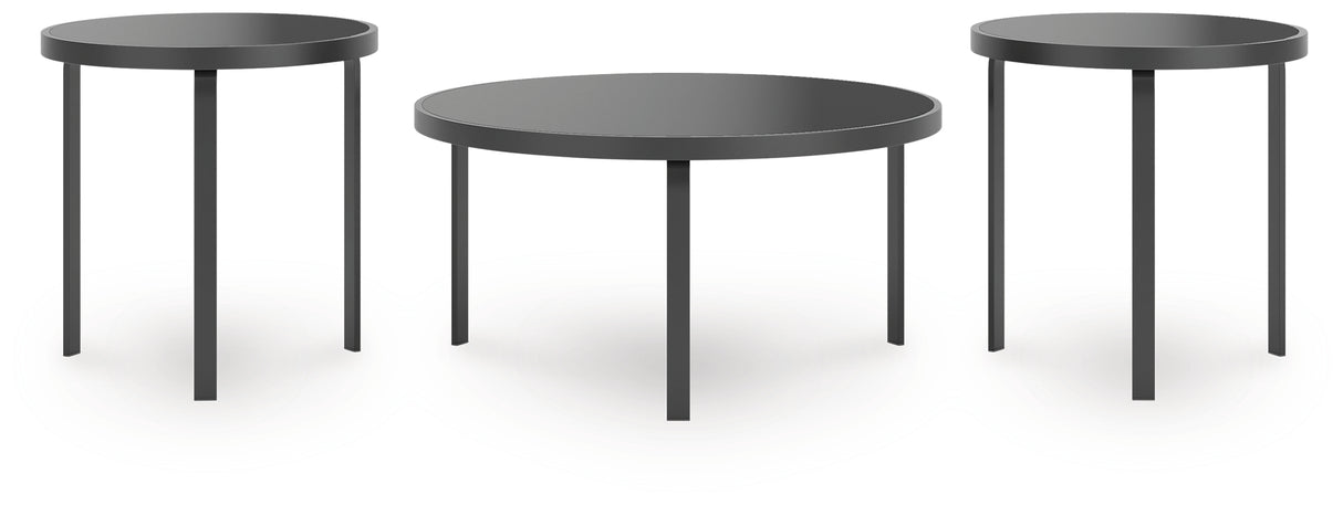 Dorylin Black Table (Set of 3) from Ashley - Luna Furniture