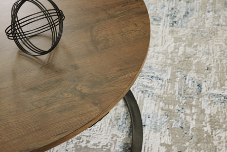 Cassbryn Brown/Black Table (Set of 3) from Ashley Furniture - Luna Furniture