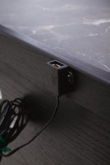 Clanden Black Rectangular End Table from Ashley - Luna Furniture