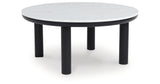 Xandrum Black/White Table from Ashley Furniture - Luna Furniture