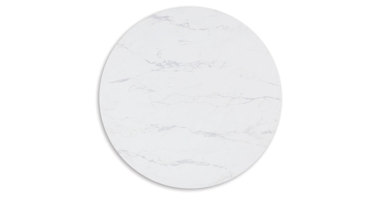 Xandrum Black/White Table from Ashley Furniture - Luna Furniture