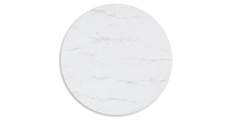 Xandrum Black/White Table from Ashley - Luna Furniture