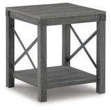 Freedan Grayish Brown End Table from Ashley Furniture - Luna Furniture