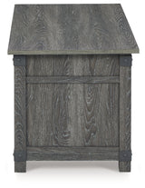 Freedan Grayish Brown Lift-top Coffee Table, 2 End Tables and Console from Ashley - Luna Furniture