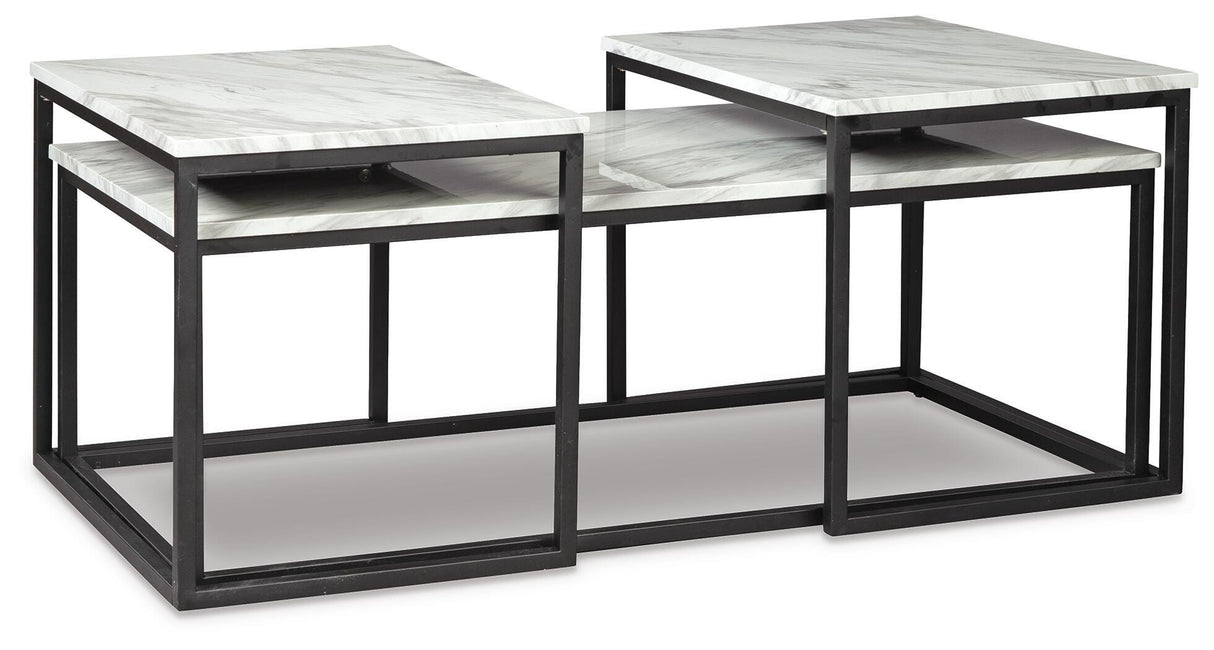 Donnesta Gray/Black Table from Ashley Furniture - Luna Furniture