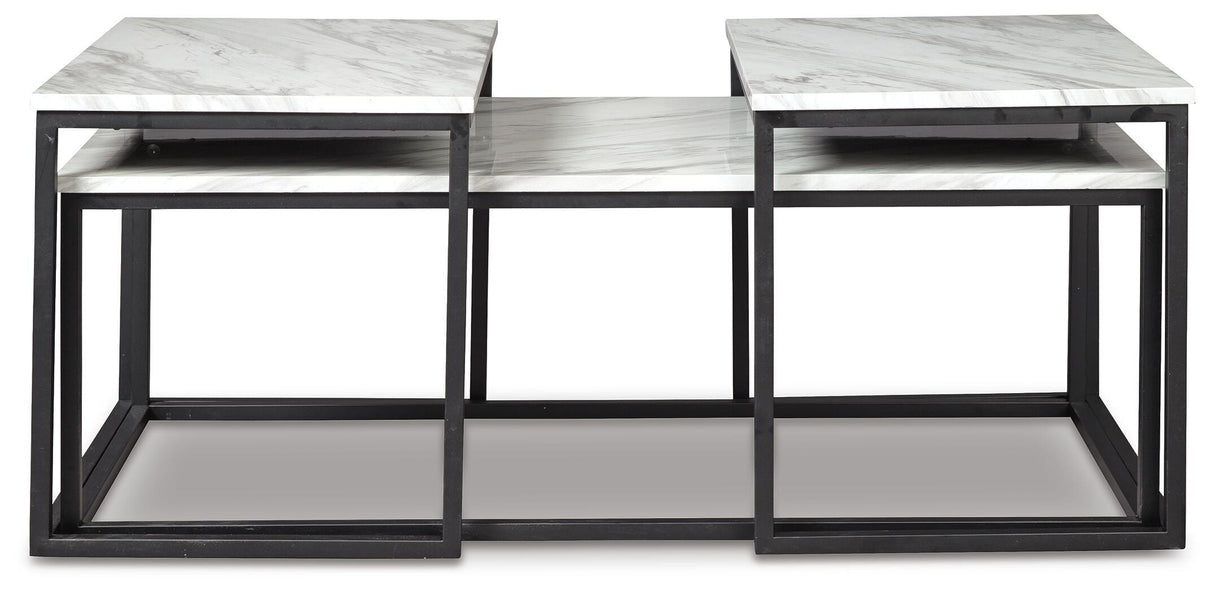 Donnesta Gray/Black Table from Ashley Furniture - Luna Furniture