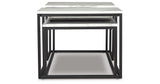 Donnesta Gray/Black Table from Ashley - Luna Furniture