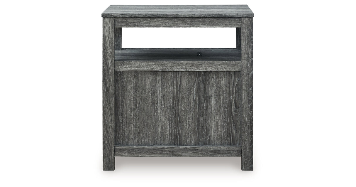 Fendenmore Two-tone Chairside End Table from Ashley - Luna Furniture