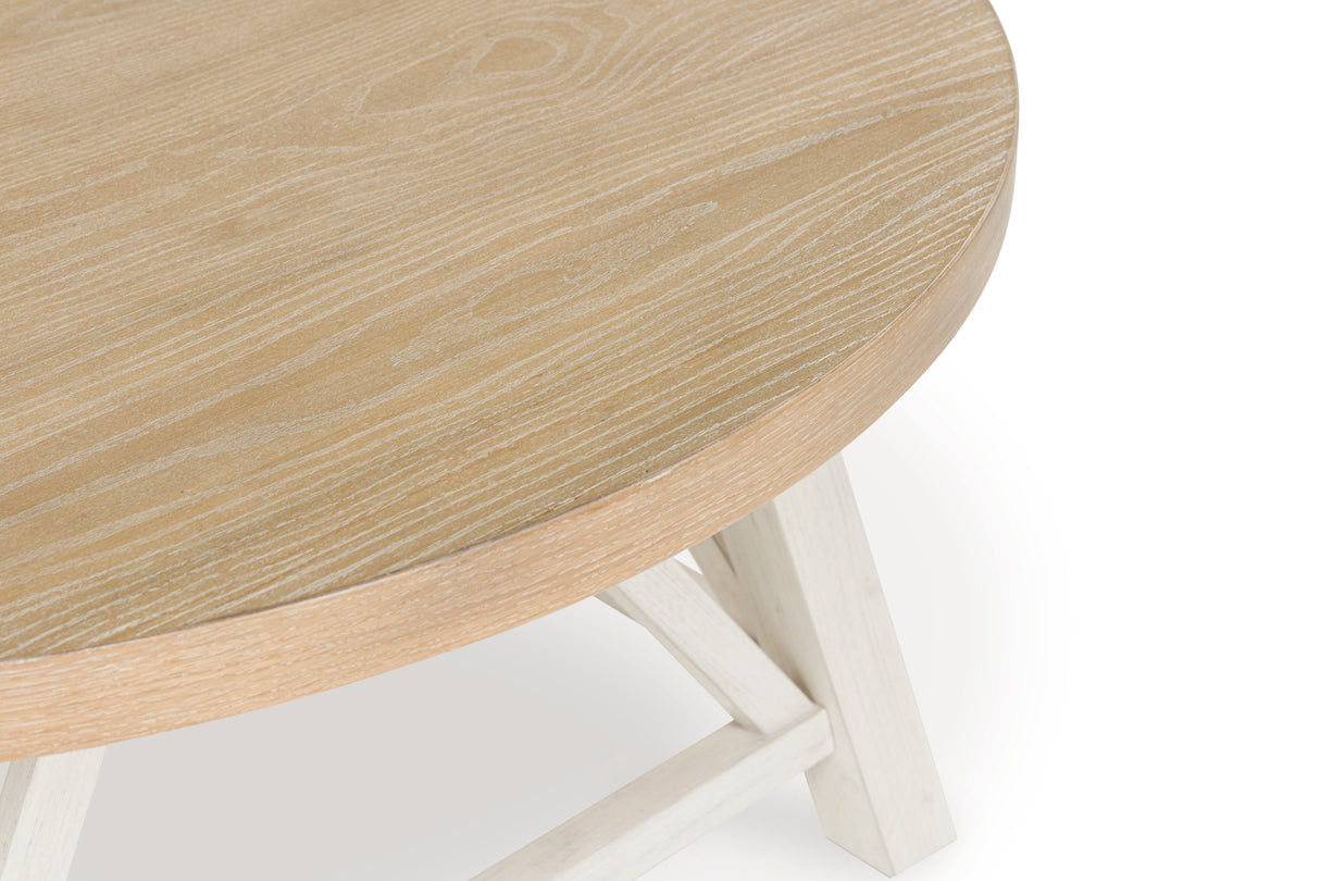 Fawndell Antique White/Brown Table (Set of 3) from Ashley - Luna Furniture