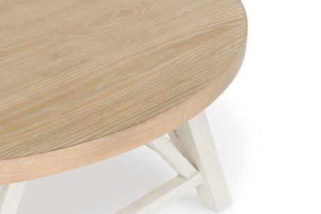 Fawndell Antique White/Brown Table (Set of 3) from Ashley - Luna Furniture